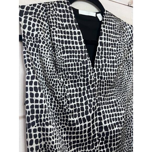 Hugo Boss Sleeveless Top Black White Size SM Chic Easy 3 - Picture 4 of 4